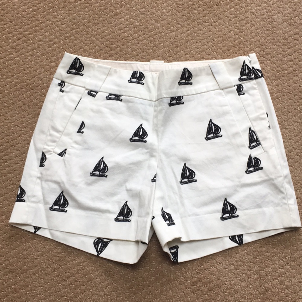 J. Crew sailing chino shorts